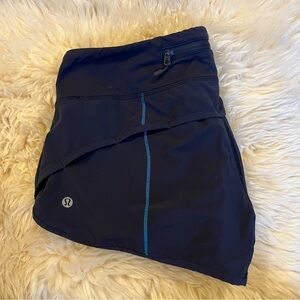 lululemon speed up navy shorts